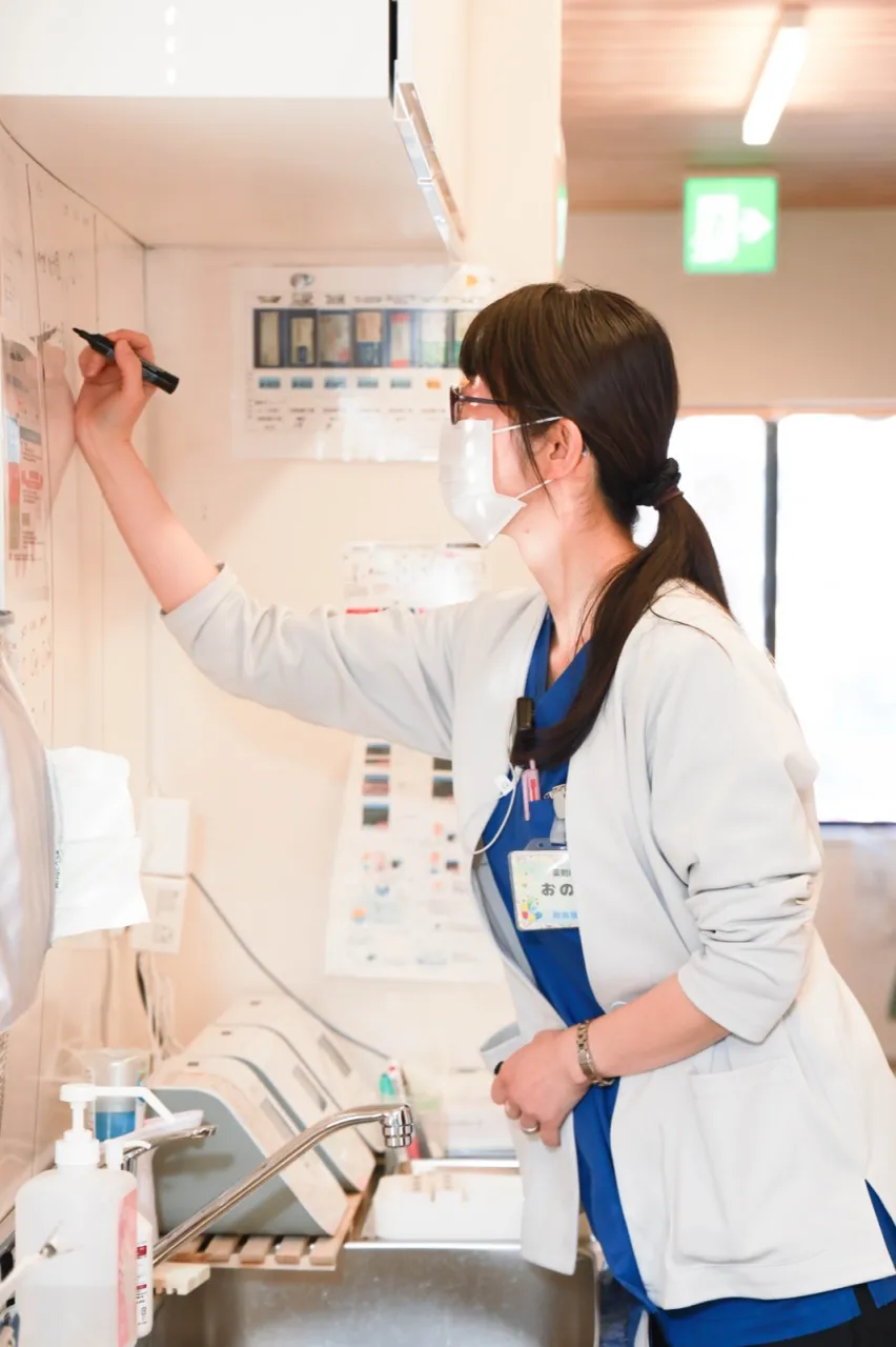 看護師の業務の様子