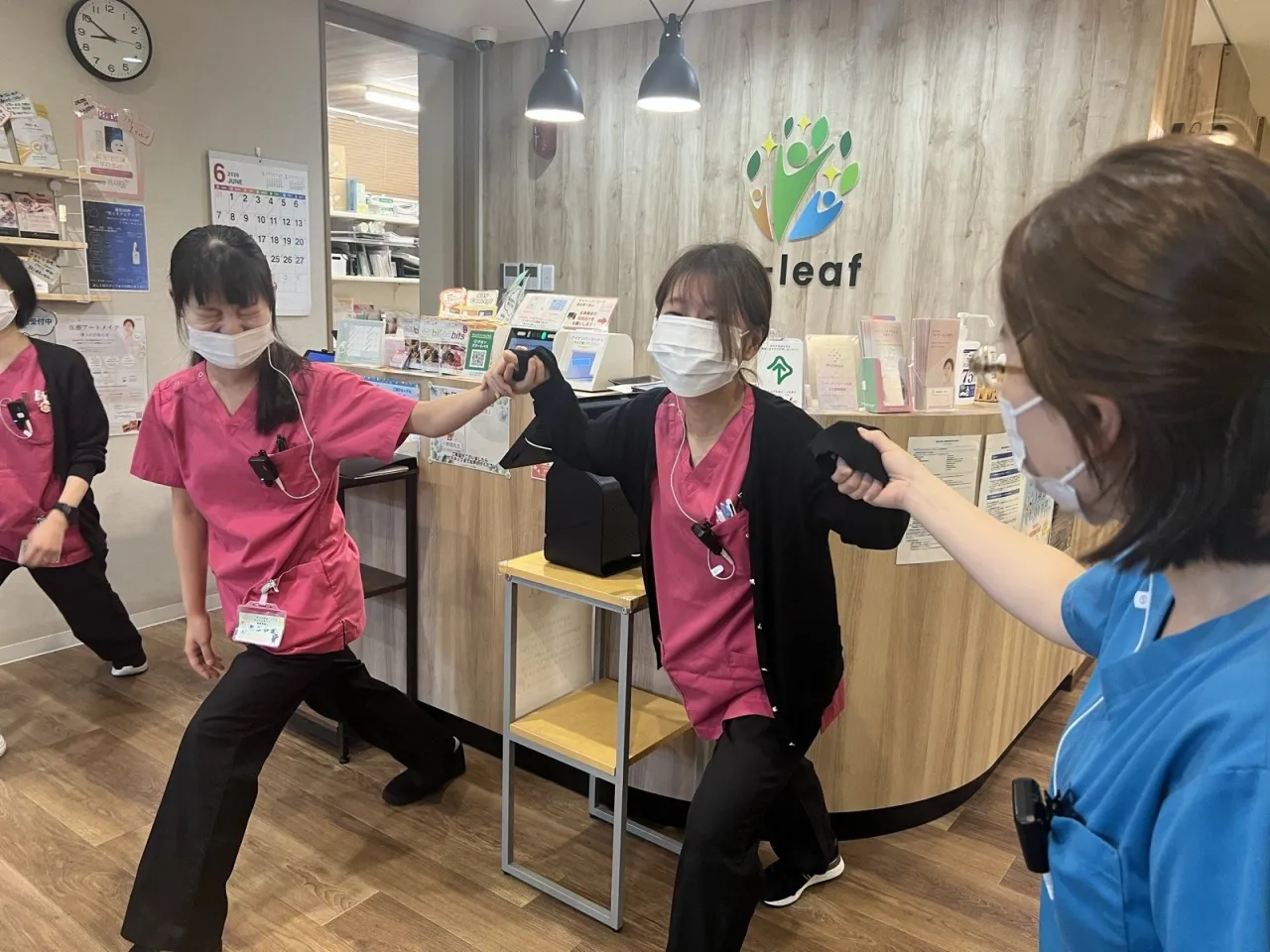 朝礼の体操